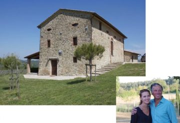 Interview with the owner of Fontefaggio farmhouse in Umbria