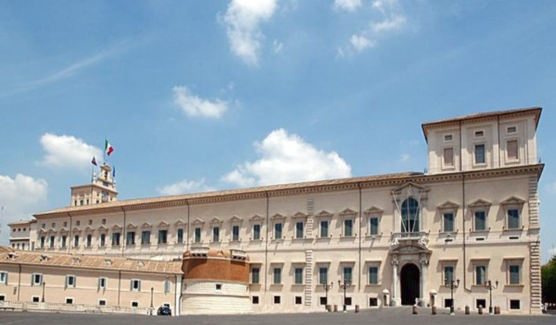 Expo 2015: Ends January 15 2014. The ‘Italian Pavilion’ Preview Show at the Quirinale