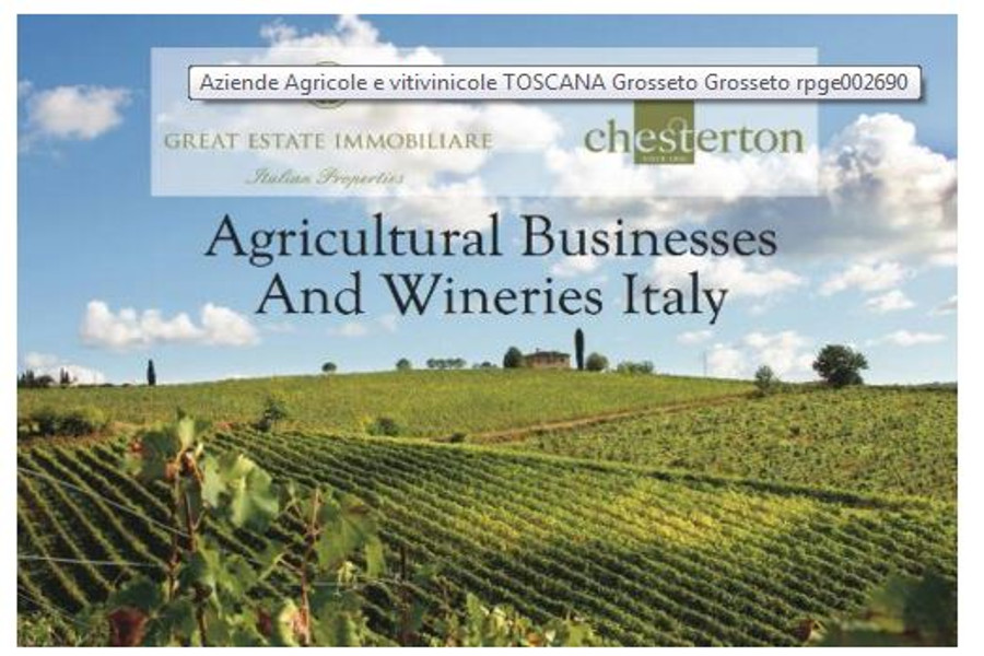The Russians buying wineries in Tuscany with great marketing and pr in this specific market.
