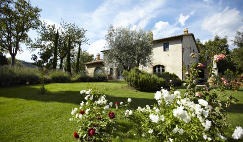 Un' immagine del Casale " La Dimora di Ulisse ", Cetona, Siena, Toscana, proposto in vendita da Great Estate