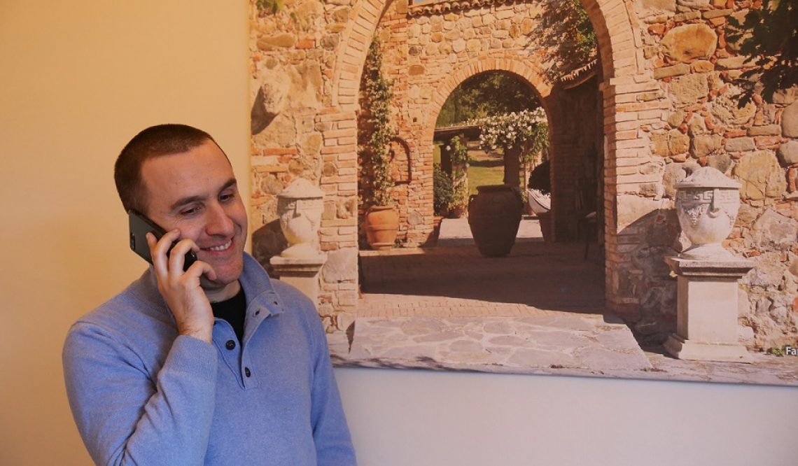 My experience with the international clients of “Villa Brencia”: our consultant Roberto Biggera