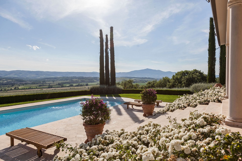 la dimora delle rose inglesi, villa, monteleone d’orvieto, umbria