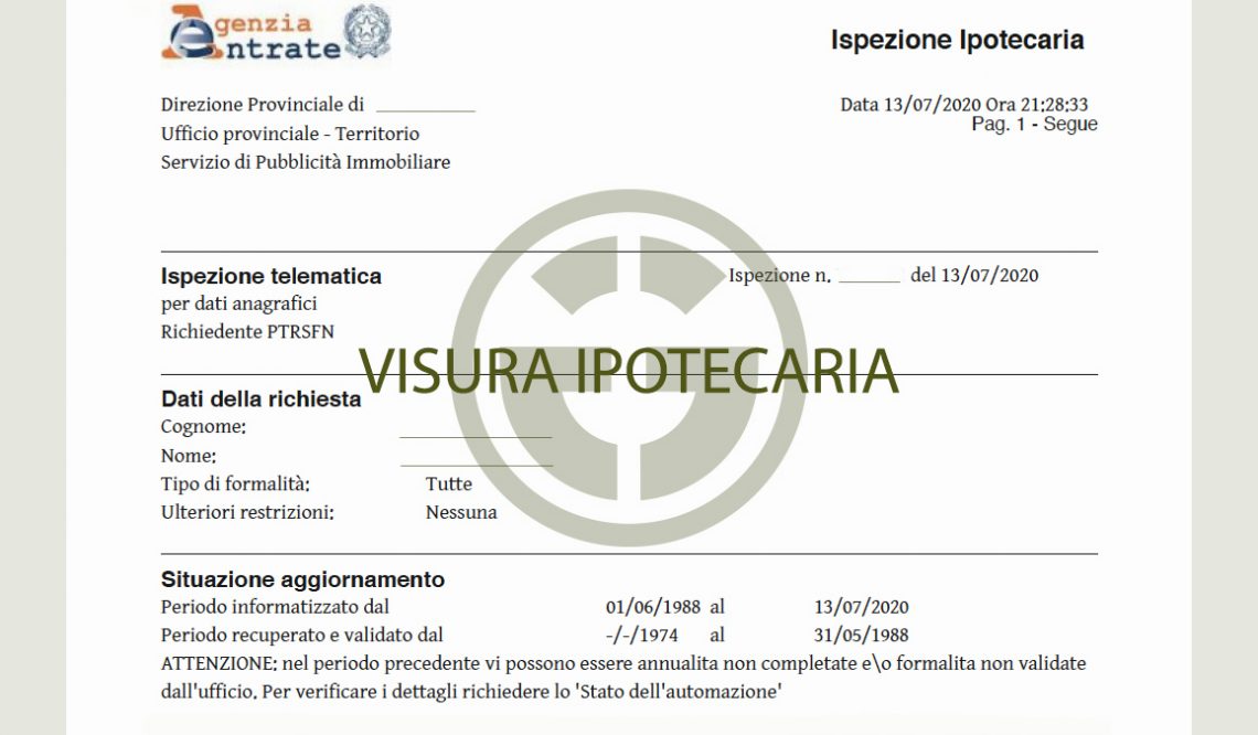 Le Visure Ipotecarie: tutto quello che devi sapere e l’assistenza fornita da Great Estate