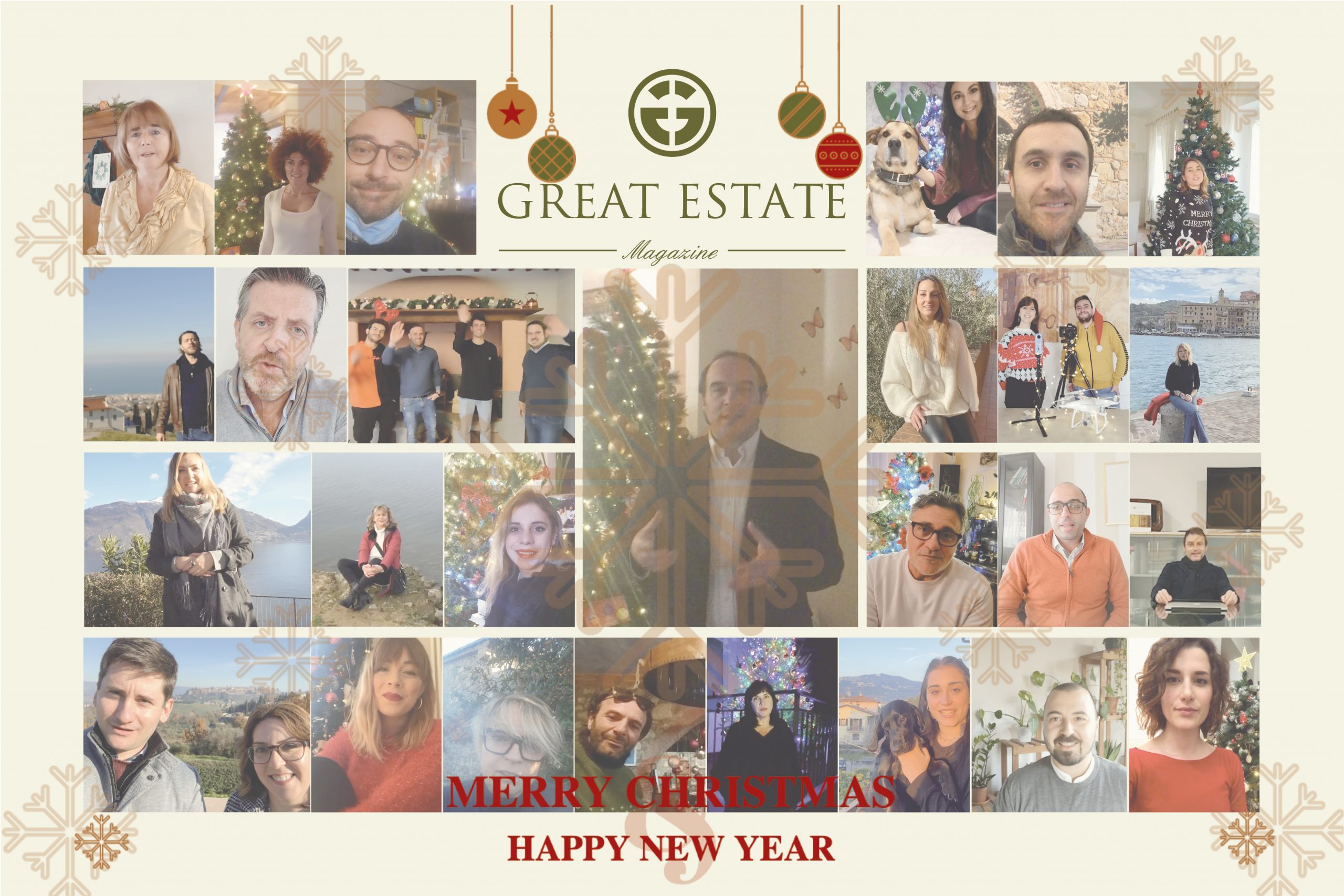 С Новым Годом и Рождеством! Видео-поздравления от команды Great Estate