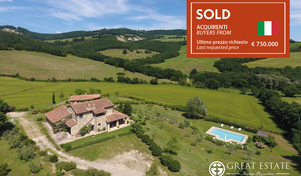Продажи Great Estate в конце года: “Podere Casetta”