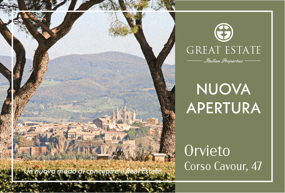Nuova sede Great Estate a Orvieto: si rafforza la presenza del gruppo in Umbria