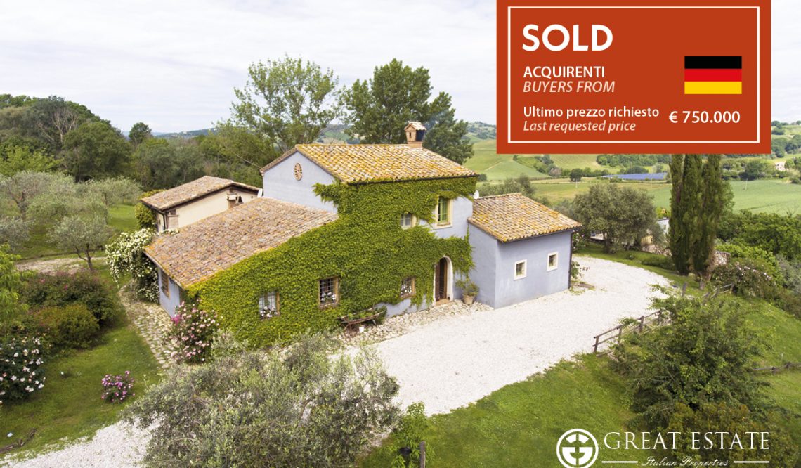 December 2020: Great Estate closes its year with the sale of “Podere Monteverde”