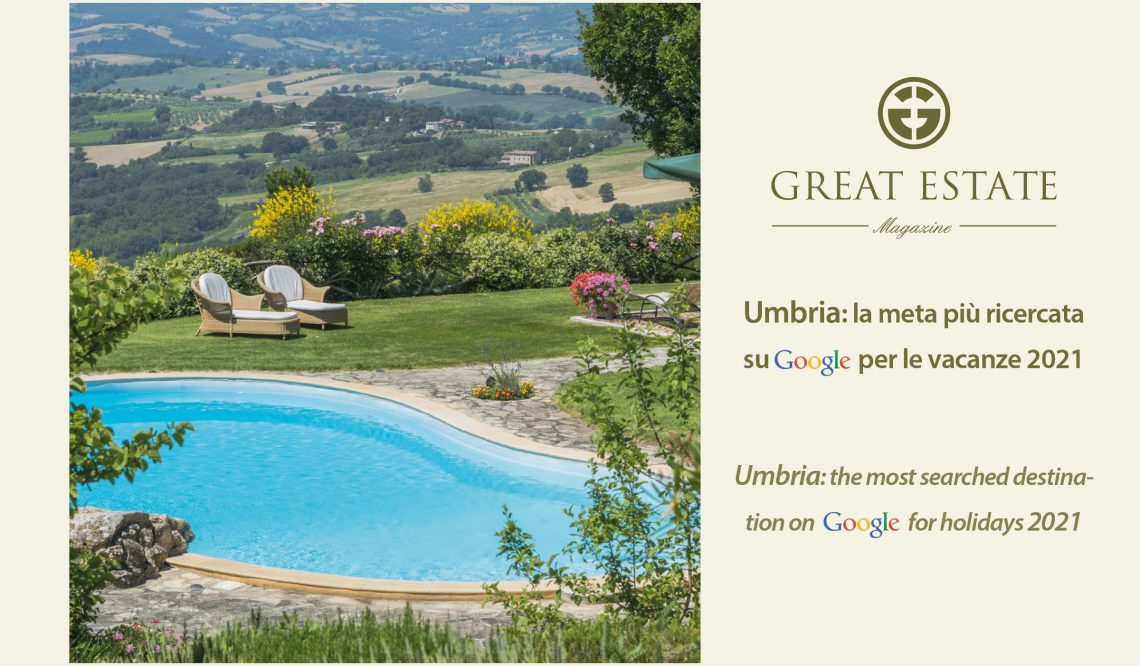 Umbria: the most “searched” region in Italy on Google and … not only!