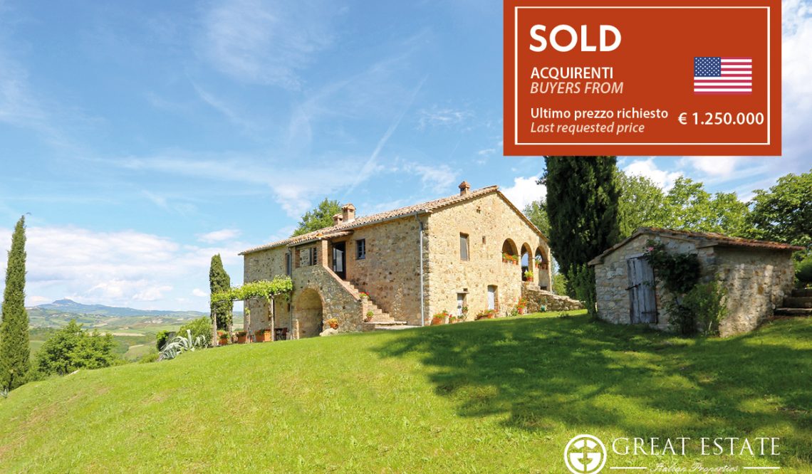 The sale of “La Vista Sulla Val D’Orcia”: The Story of a Dream Come True