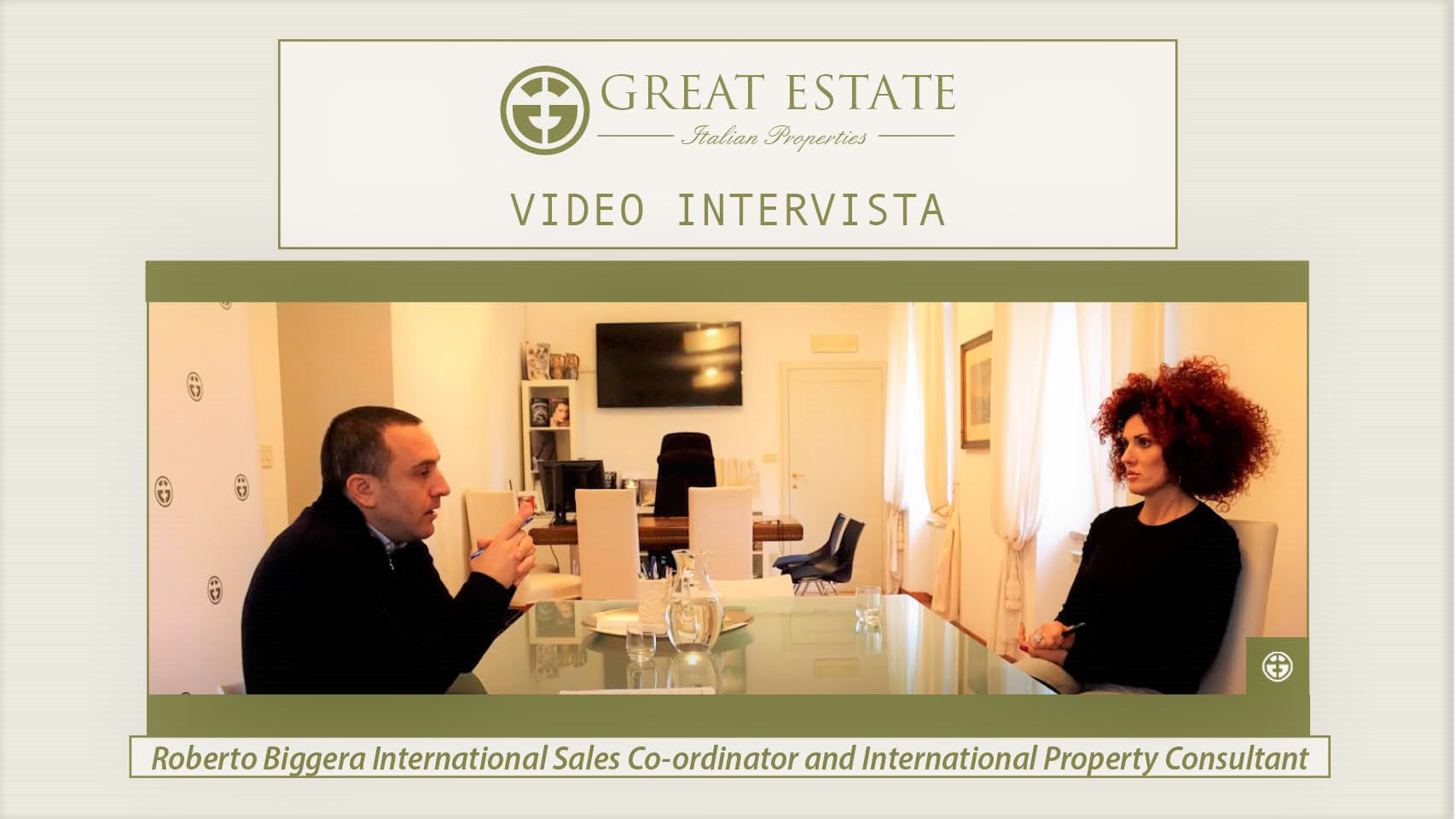 Продажа собственности “San Marco”: видео-интервью Роберто Биджера