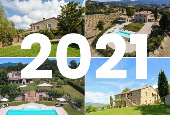 2021, A FANTASTIC YEAR FOR THE GREAT ESTATE NETWORK: SALES BOOM IN UMBRIA AND TUSCANY