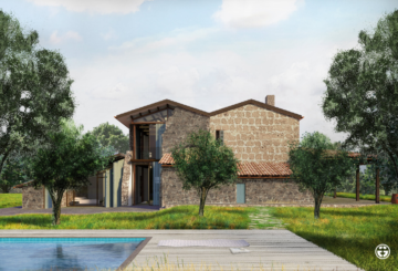 Podere Fornetto: an ancient farmhouse comes back to life
