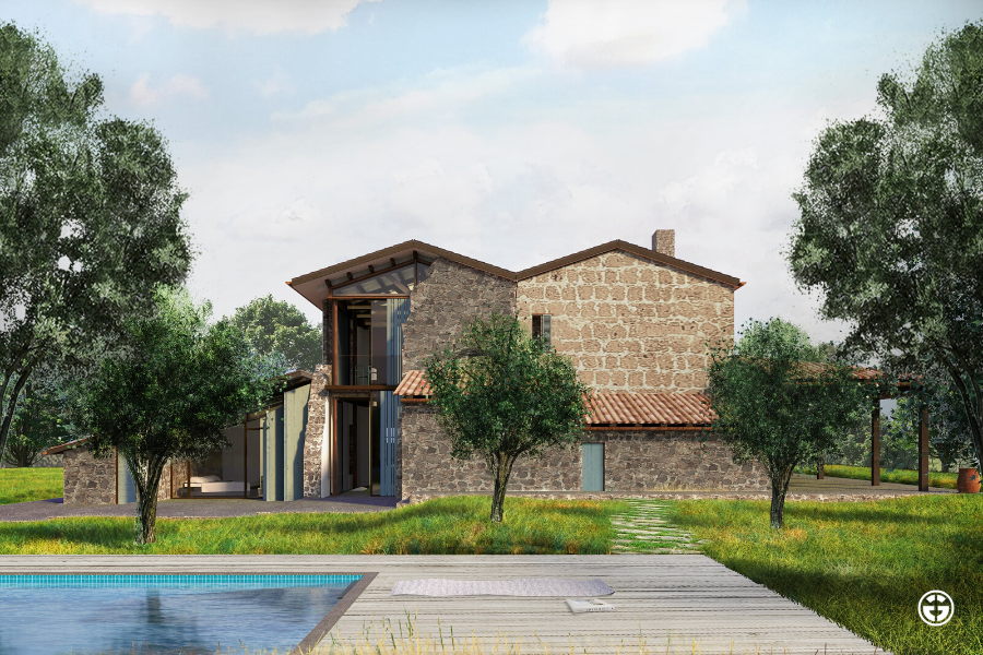 Podere Fornetto: an ancient farmhouse comes back to life