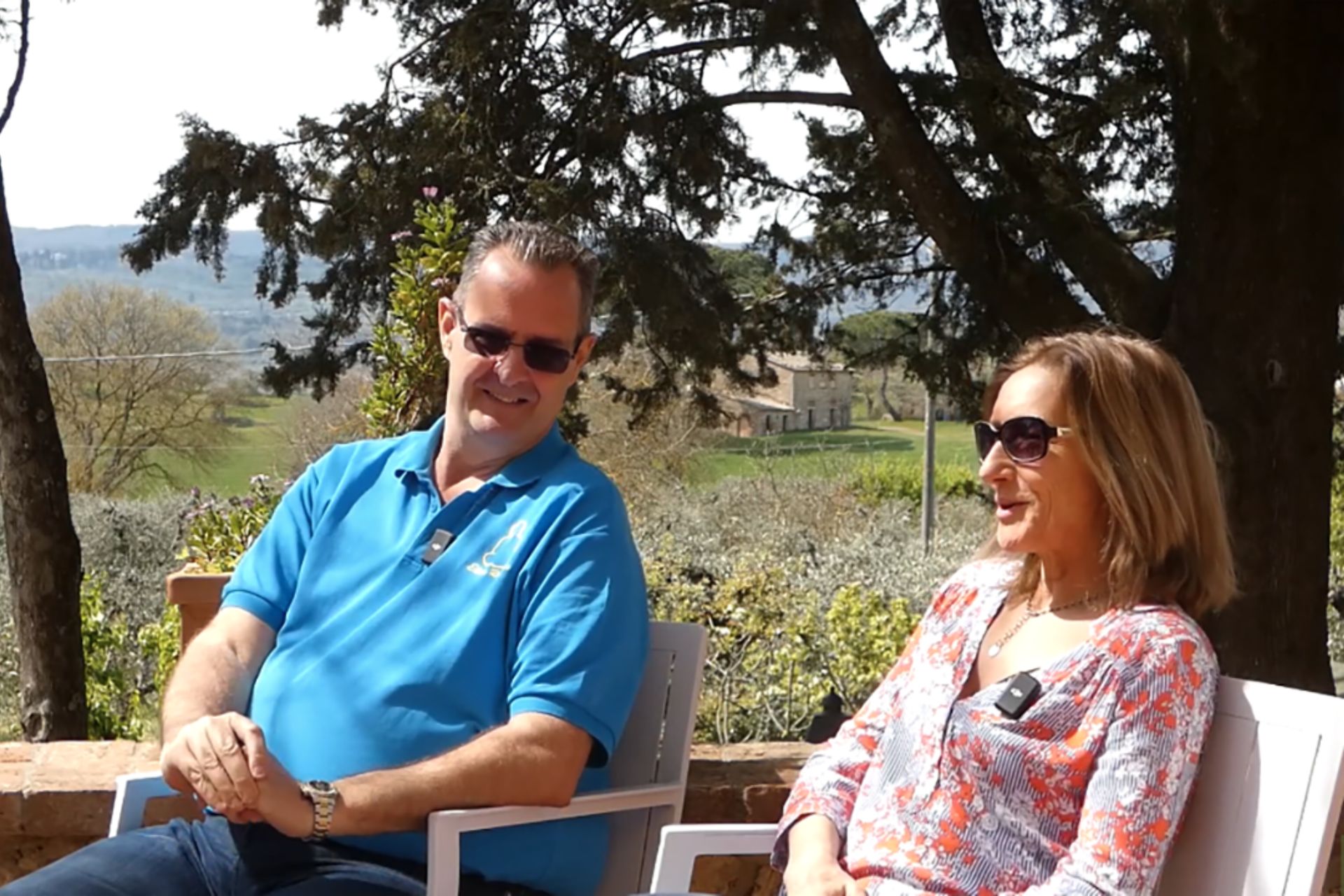 Let’s meet the new owners of Villa il Peraio: Brendan and Sheelagh O’Connor