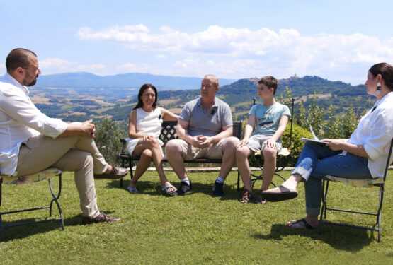 The Maresquier family and Le Ginestre Su Todi: our property is truly wonderful!